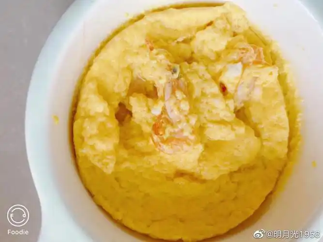 虾米蒸蛋