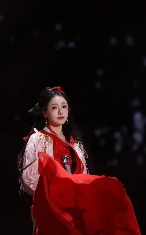 姜贞羽跨年舞台