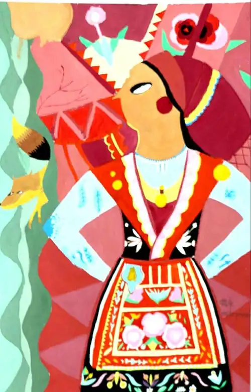 延安大学鲁迅艺术学院设计专业17级设计色彩作业-人物篇