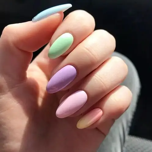 ins超流行的两款高级彩色美甲 真的美呆了!