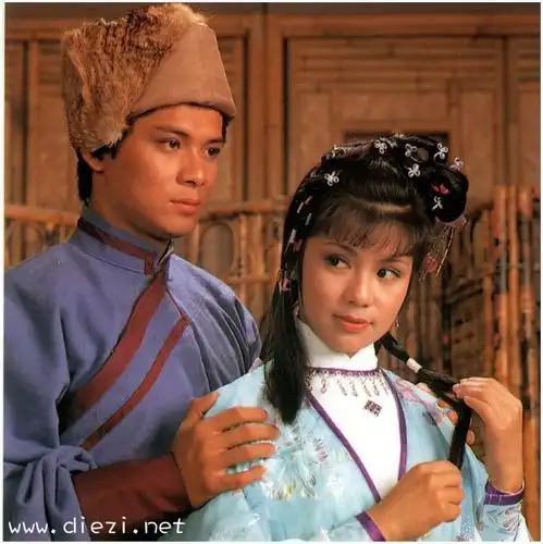 1983年《射雕英雄传》郭靖黄蓉(剧照)