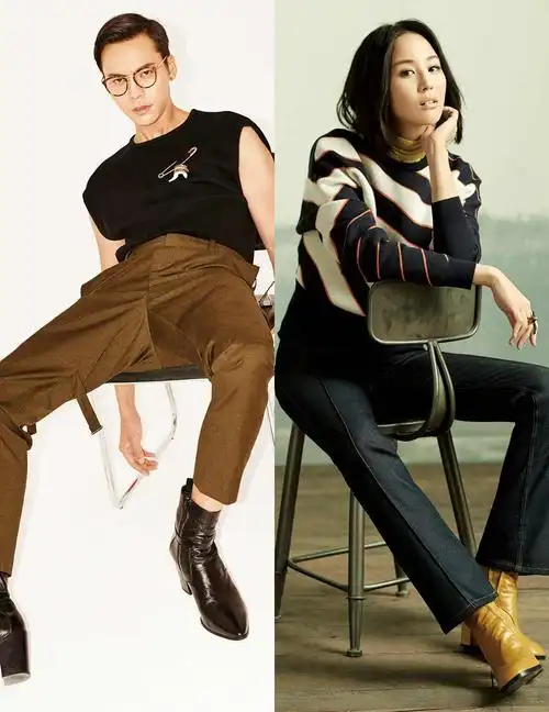 穿搭| 陈伟霆vs张钧甯=阴柔vs阳刚?