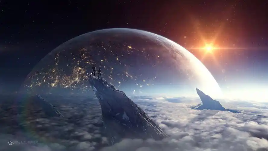 各位推荐下星空图做壁纸