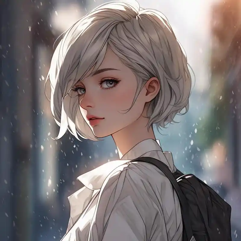 谁人不爱短发女生,短发女生也可以性感和可爱,短发女生更可以高级高冷