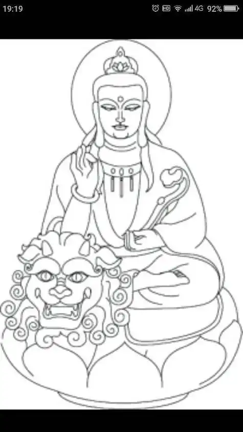 天上十二神仙简笔画