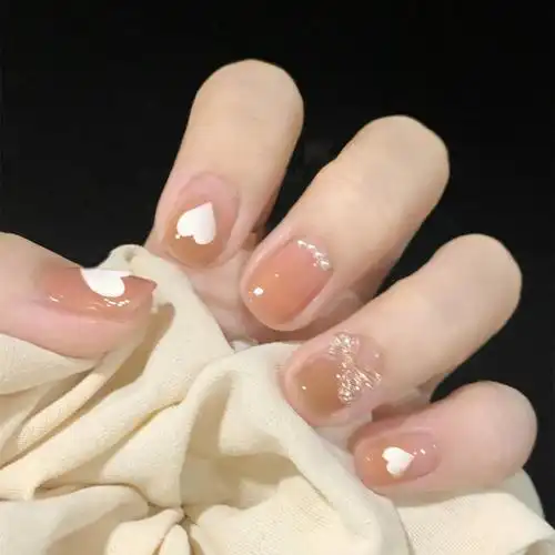 2021新款网红指甲贴片可拆卸美甲成品穿戴秋冬美甲工具