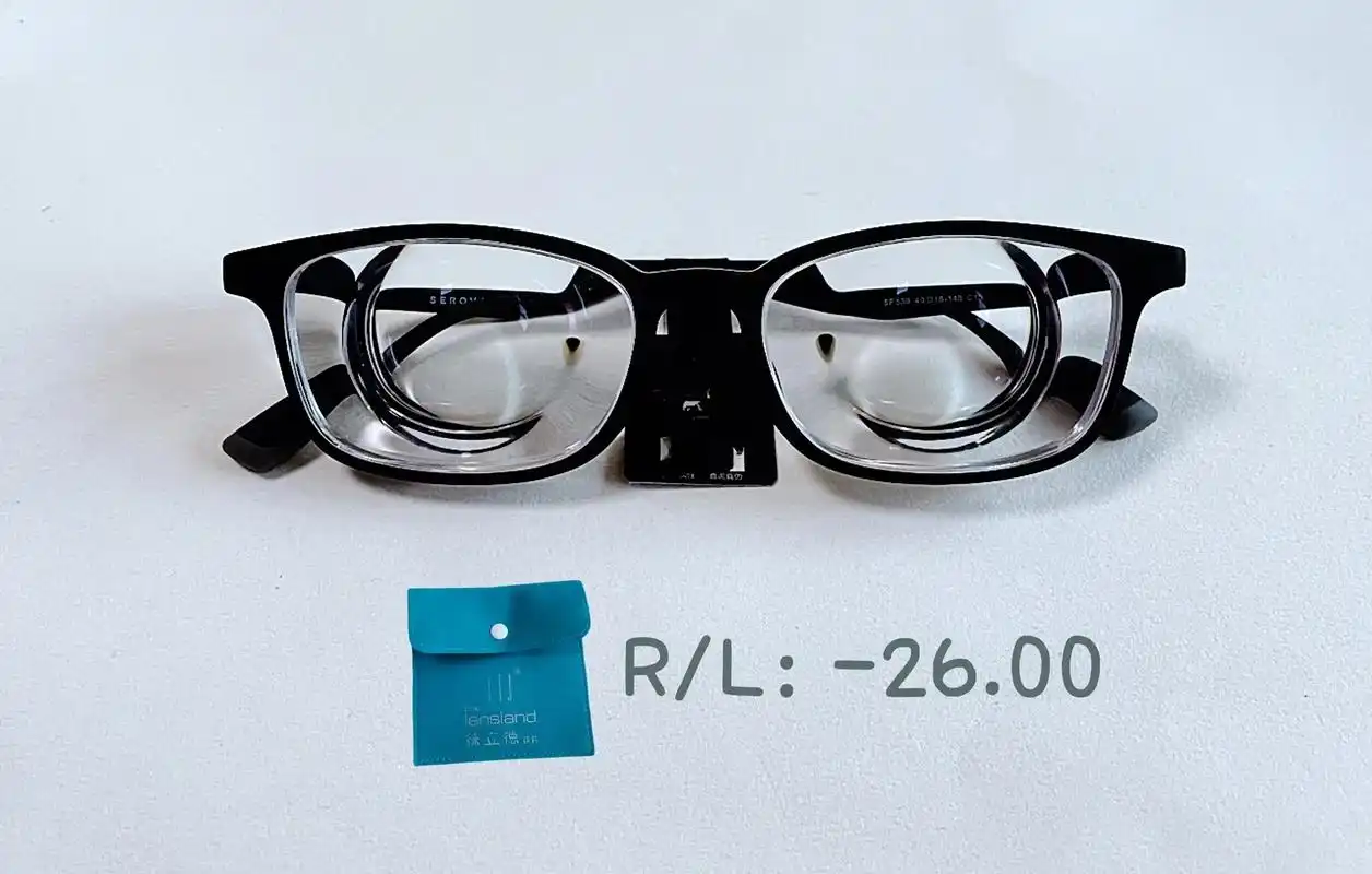 高度近视2600度树脂174美薄镜片