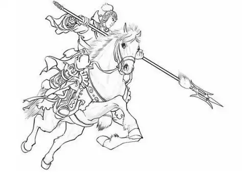 简笔画春秋时期宋国士兵 简笔画图片大全-蒲城教育文学网