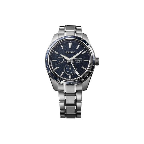 seiko精工手表男富士山机械表gmt指针限量机械男表spb303j1