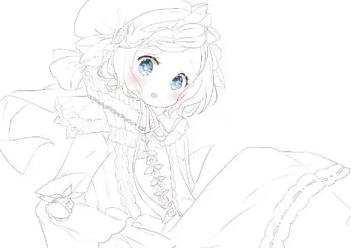 简单的动漫人物铅笔画,自动铅笔画出来的漫画人物   铅笔画人物头像