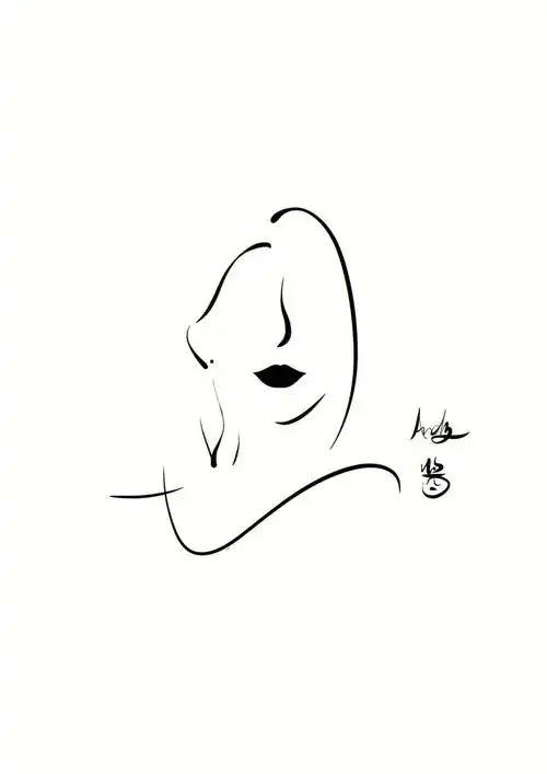 极简线条画