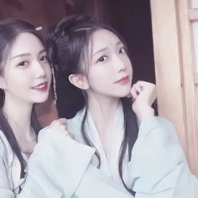 闺蜜合照头像古风汉服 古风闺蜜头像真人图片