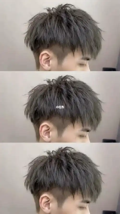 男生超帅摩根烫男士都可以尝试的发型碎盖