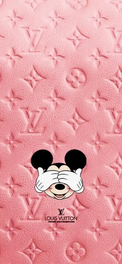 粉色系lv联名壁纸