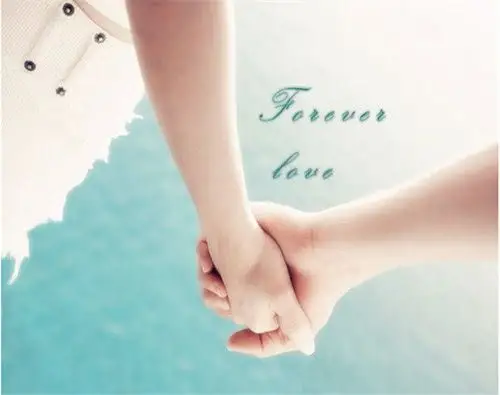 唯美情侣牵手图片 牵住我们的幸福