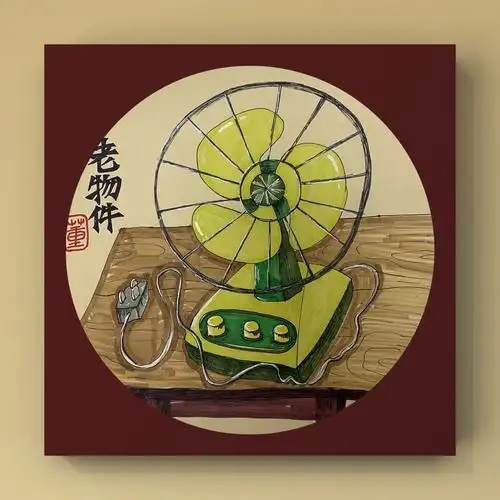 7创意线描表现～老物件(4班)