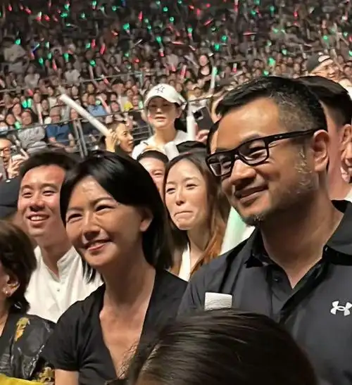 孙燕姿支持张惠妹演唱会,素颜露面打扮低调,外籍老公近照曝光|李玟