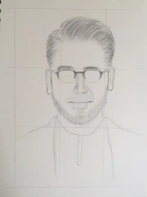 一步一步画素描