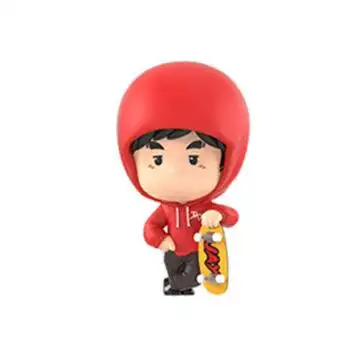 popmart泡泡玛特周同学周游记系列盲盒同款周同学周游记周杰伦周边