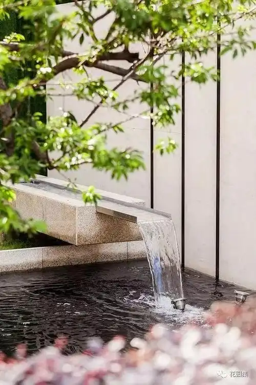 小水景让院子充满灵性
