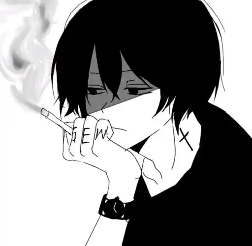 一组小众男生动漫头像