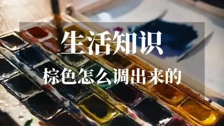 棕色怎么调出来的,秒变调色达人,快来学习棕色调色秘籍!