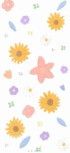 小清新壁纸,作者:鱼鱼气泡水,来自微博