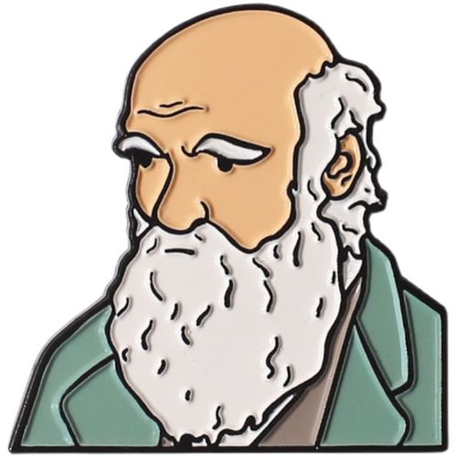 banjitino达尔文生物逢考必过胸针徽章学生书包笔袋装饰毕业礼品