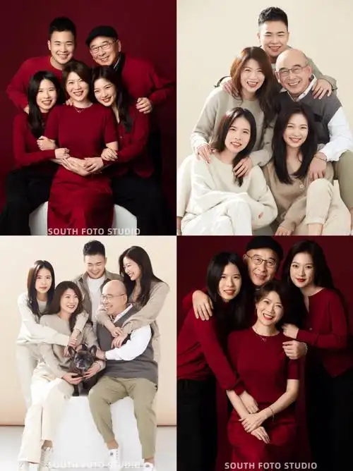 必收藏78全家福的2种拍摄风格一次性get78