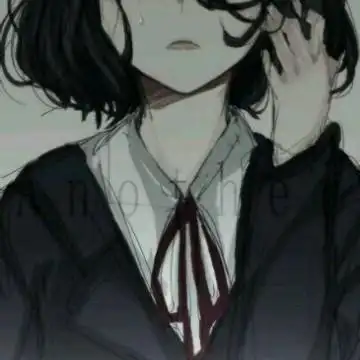 伤感动漫头像女生哭泣绝望心碎二次元qq头像