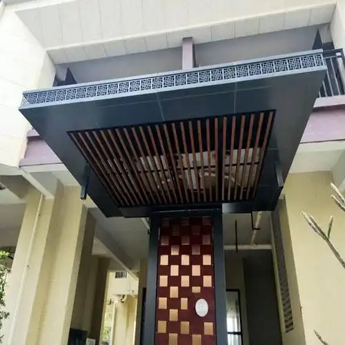 门头雨棚铝单板定制_生产门头雨棚铝单板厂家-欧百得