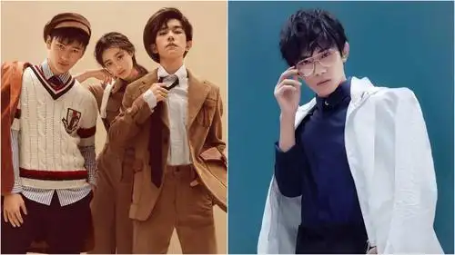 易烊千玺王嘉关晓彤合体耍帅 最酷三人行登封面