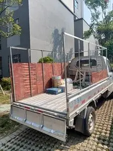 五菱荣光小卡单排雨棚车架 2.7*1.5的货箱可用 加蓬杆