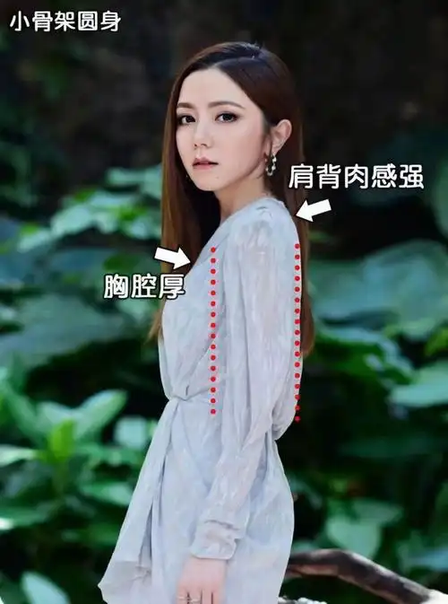 大骨架女孩竟然赢了纸片人瘦成柴撑不起造型上镜瞬间就被淹没