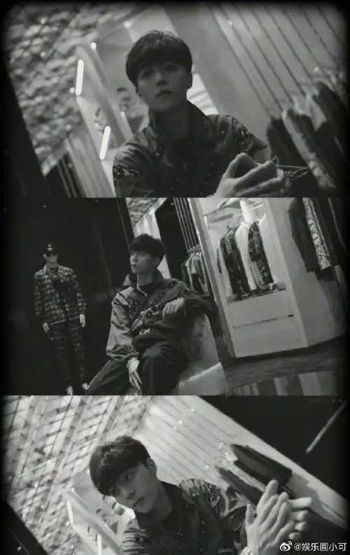 分享陈立农黑白质感照片有故事感的文艺片男主角
