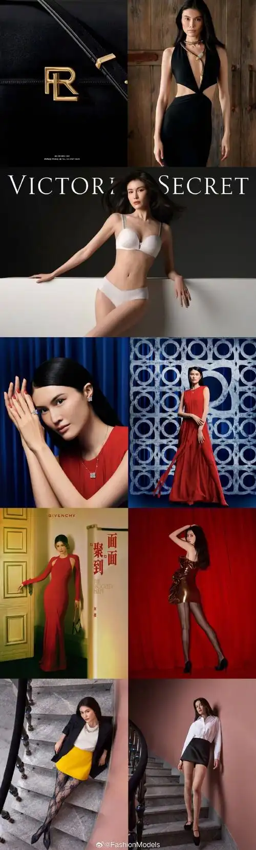 刘雯势头依旧惊人,横扫大牌广告的同时,亦有新代言"入袋";菲菲签下