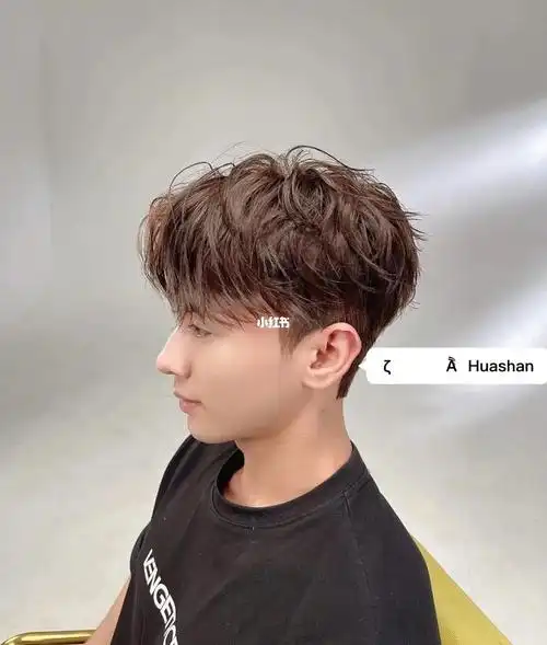 男生韩式气垫纹理烫