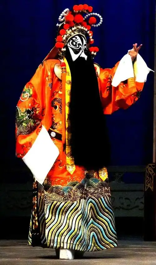 大京院高苍健(花脸)京剧舞台人像