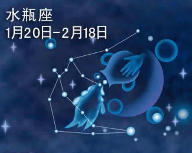 水瓶座:1月20日-2月18日