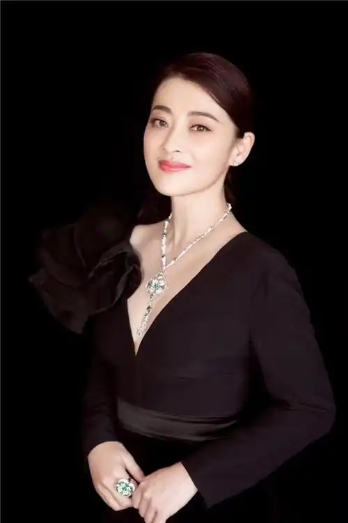 梅婷气质优雅低调亮相上海电影节