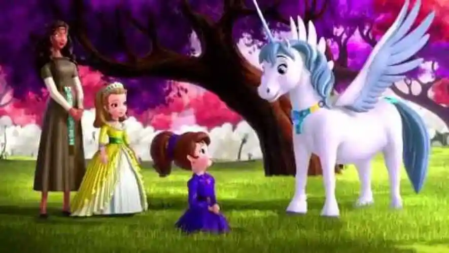 小公主苏菲亚独角兽给苏菲亚带路神秘岛真美丽