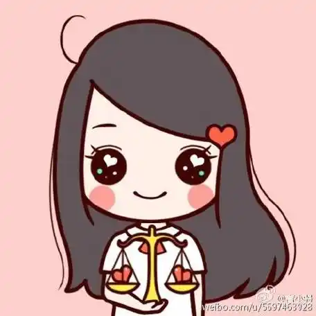 星座头像#天秤座.把我的心给你我们的天秤就不会倾斜了