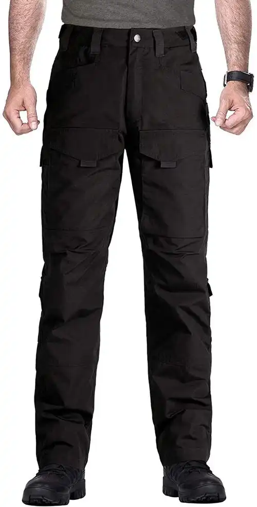 free soldier 男式户外战术裤防撕裂军事战斗 edc 工装裤轻便徒步工作