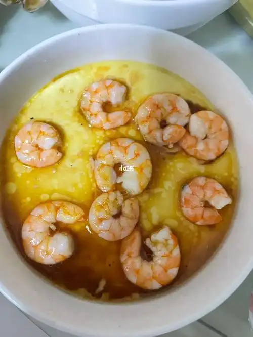 虾仁蒸蛋