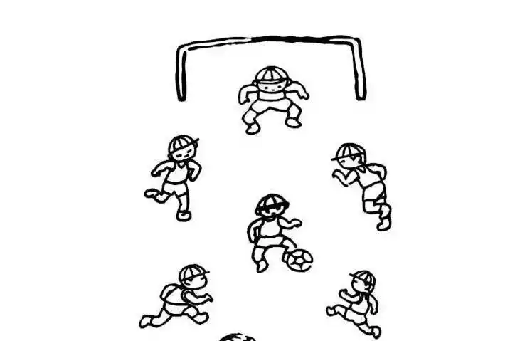 体育上画人的简笔画集