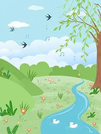 【小河卡通】图片免费下载_小河卡通素材_小河卡通模板-千图网