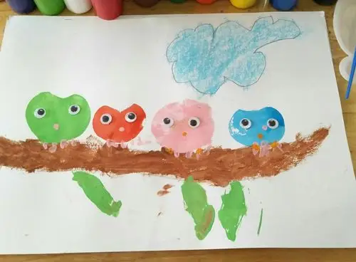 快乐手工:颜料创意绘画