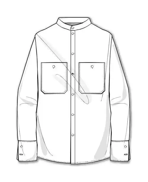 男外套设计图简笔画