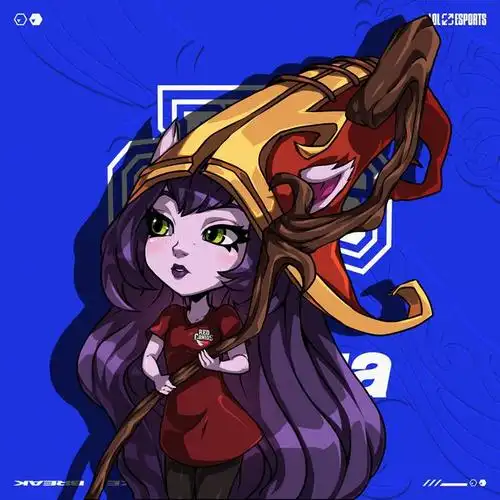 外网画手自制一系列s11参赛战队主题角色