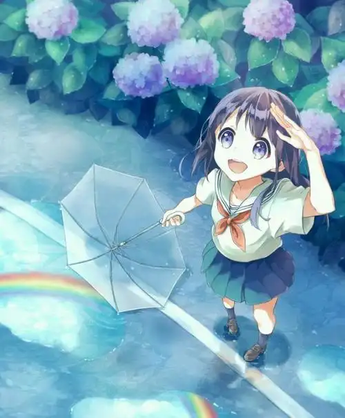 可爱唯美动漫女生